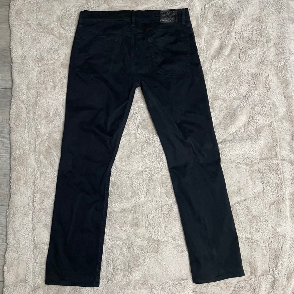 Polo Ralph Lauren Mens Varick Slim Straight Pants Black 34x30Chino Jeans - Picture 10 of 11